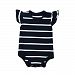 FANOUD Toddler Kids Fashion Romper Baby Boys Girls Ruched Striped Romper Jumpsuit Outfits Clothes (Black, 70)