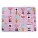 Kids Baby Care Anti-Slip Play Mat, 55*39in Flower Pattern Pink, Also Suitable for Wonder Space Kids Playhouse