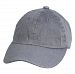 City Thread Unisex Baby Solid Baseball Hat - Carbon Gray - S(0-6M)