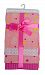 Bambini 3211P Receiving Blanket, Pink - Pack of 4