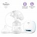 Little Martin’s Electric Breast Pump – Whisper Quiet Motor – Wireless, Rechargeable & Travel Friendly – Express Quickly & Comfortably – Mobile Support for Breastfeeding Moms(Single) -Blue
