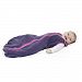 Sleep nest fleece baby sleeping bag, Purple Rain, Large