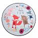 Baoblaze 150cm / 60" Cute Carton Play Mat, Kids Baby Toddler Crawling Blanket, Home Floor Rug, Outdoor Picnic Mat - Foldable Soft Machine Wahsable - Fox and Friend, 150cm or 60inch