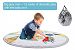 Winthome Baby Kids Play Mat Foldable Toys Storage Organizer Children Play Rugs with 59 Inches Large Diameter Soft and Washable（house）