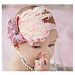 Baby Newborn Toddler Girls Feather Headband Head Wear Photography Prop(Pink)