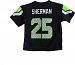 Richard Sherman Seattle Seahawks Navy Blue NFL Toddler 2014-15 Season Mid Tier Jersey (Toddler 3T)