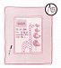 Chiara Rose's Patented Original Personalized Memory Keepsake Baby Blanket With Pen Giraffe & Chicks Pink