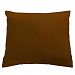 SheetWorld - Baby Pillow Case - Percale Pillow Case - Deep Solids - Rust - Made In USA by sheetworld