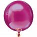 Anagram Supershape Orbz Balloon (One Size) (Bright Pink)