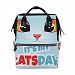ALIREA It's My Cats Day Diaper Bag Backpack, Large Capacity Muti-Function Travel Backpack