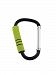 Snowmanna-1PC XL Carabiner with Thickening Colorful Sponge Mummy Buggy Clips Shopping Buckle Pushchair Pram Hook for Baby Stroller, Diaper Bags, Roller Shoes, Toys Plus Free Bonus Keyrings(Green)