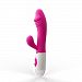 10-Frequency AV Vibrator Silicone Toy for Woman, Double Stimulation for Couples (Red2)