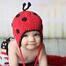 Huggalugs Girls Ladybug Luv Bug Beanie Hat S