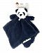 Blankets & Beyond Navy Blue Bear Lovey Security Blanket by Blankets and Beyond