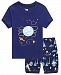 Family Feeling Space Little Boys Shorts Set Pajamas 100% Cotton Clothes Toddler Kid 2T