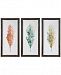 Uttermost Tricolor Leaves 3-Pc. Abstract Wall Art Set
