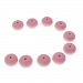 Homyl Mommy Craft Silicone Nursing Jewelry Beads Baby Teether Teething Relief Necklace - Pink, as described