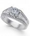 Diamond Baguette Engagement Ring (1-2/3 ct. t. w. ) in 14k White Gold