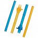 Munchkin Click Lock Replacement Straws with Valves - 2 Pack - Blue/Orange