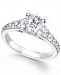 X3 Diamond Engagement Ring in 18k White Gold (2-1/4 ct. t. w. ), Created for Macy's