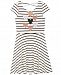 Epic Threads Big Girls Striped Heart Skater Super-Soft Dress, Created for Macy's