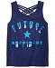 Epic Threads Little Girls Sequined Graphic-Print Tank Top, Created for Macy's