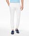 Tallia Orange Men's Modern-Fit Stretch White Solid Jogger Dress Pants