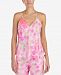 Betsey Johnson Floral-Embroidered Pajama Top