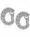 Diamond Cluster Hoop Earrings (1-5/8 ct. t. w. ) in 14k White Gold