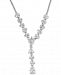 Arabella Swarovski Zirconia 18" Lariat Necklace in Sterling Silver