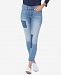 Nydj Alina Two-Tone-Patch Ankle Skinny Jeans