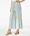 Ny Collection Petite Striped Wide-Leg Pants