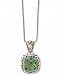 Balissima by Effy Prasiolite 18" Pendant Necklace (5-9/10 ct. t. w. ) in Sterling Silver & 18k Gold
