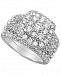 Diamond Cluster Bridal Set (3 ct. t. w. ) in 14k White Gold