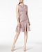 Adrianna Papell Sequined Lace Trumpet Dress