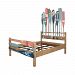9516004 - GUILD MASTER - Marina - 97.8 Queen Bed Classic Artisan Stain Finish - Marina