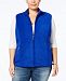 Karen Scott Plus Size Zeroproof Fleece Vest