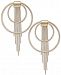 Thalia Sodi Extra Large Gold-Tone Circle Fringe Drop Earrings, Created for Macy's
