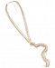 Charter Club Two-Tone Knotted Multi-Chain Tassel Pendant Necklace, 24" + 3" extender, Created for Macy's