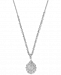 Pave Classica by Effy Diamond Pave Teardrop 18" Pendant Necklace (1-3/4 ct. t. w. ) in 14k White Gold