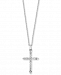 Effy Diamond Cross 18" Pendant Necklace (1/4 ct. t. w. ) in 14k White Gold