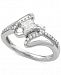 Diamond Swirl Engagement Ring (1/2 ct. t. w. ) in 14k White Gold