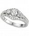 Diamond 3-Stone Engagement Ring (1 ct. t. w. ) in 14k White Gold
