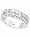 Effy Diamond Two-Row Baguette Ring (3/8 ct. t. w. ) in 14k White Gold