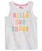 Epic Threads Little Girls Graphic-Print Ruffle-Sleeve Tank Top, Created for Macy's