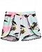 Epic Threads Little Girls Printed Pom Pom-Trim Shorts, Created for Macy's