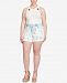 Jessica Simpson Trendy Plus Size Denim Shorts
