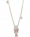 Marchesa Gold-Tone Imitation Pearl, Stone & Pave Tassel 38" Pendant Necklace
