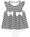 First Impressions Baby Girls Striped Skirted Romper, Created for Macy's