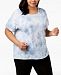 Ideology Plus Size Crisscross Back Top, Created for Macy's